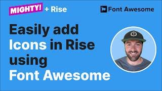 How to Use Font Awesome Icons in Articulate Rise with Mighty