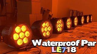 Waterproof 7x18w LED PAR LIGHT - LE718