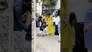 Kareena Kapoor Khan & Saif Ali Khan With their Kids Snapped in Bandra 