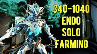 Warframe: Solo Endo Farming 2018