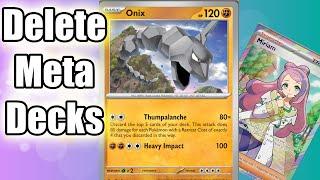 1 HIT Kill ONIX Deck Build Is BUDGET & Easy! (Pokemon 151)