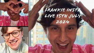 Frankie Rodriguez Instagram Live Freeland Launch Party 15th July 2024