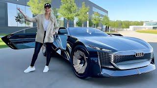 2026 Audi Skysphere – The Shape-Shifting Electric Roadster