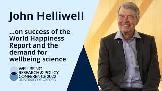 John Helliwell | Interview | Wellbeing Research & Policy Conference 2022, Oxford
