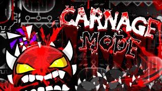 Carnage Mode by Findexi (Extreme Demon) Geometry Dash 2.2