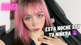 ASMR| Esta Noche Soy Tu Niñera E-Girl  SOFT SPOKEN (Roleplay)