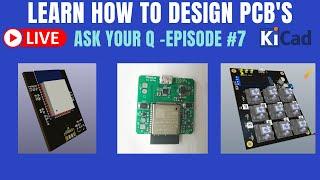 Learn how to Design PCB's - Q & A - Episode #7 - Helping with making a Drone.