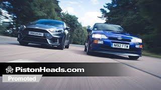 Promoted: Ford Focus RS vs Escort RS Cosworth