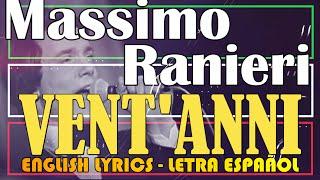 VENT'ANNI - Massimo Ranieri 1970 (Letra Español, English Lyrics, Testo italiano)