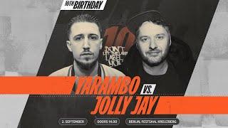 Yarambo vs JollyJay ⎪ Rap Battle @ B-Day #10 ⎪ DLTLLY