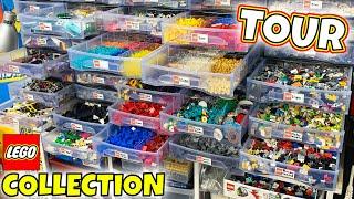 TOUR of my LEGO Parts Collection 