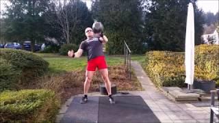 A(lactic)+A(erobic), snatch 40kg for fives