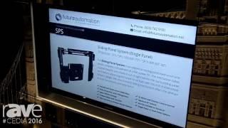 CEDIA 2016: Future Automation Shows the SPS800 Sliding Panel Mechanism for Concealing Displays