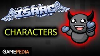 Binding of Isaac: Rebirth - Characters Overview