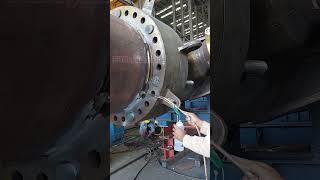 remove MPI paint before welding #engineering #welding