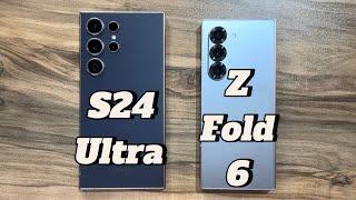 Samsung Galaxy S24 Ultra vs Samsung Galaxy Z Fold6