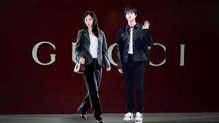 BTS Jin & Hanni NewJeans Moment at Gucci Event Gets Reactions | Jimin Proves This