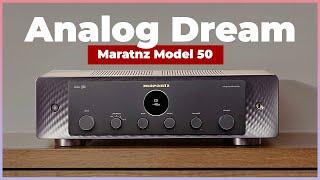 Why I chose Marantz Model 50 over 40n, and you should too! Superb analog amp Review