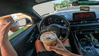 SUNDAY MORNING COFFE RUN - POV MKV SUPRA