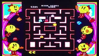 Ms. Pac-Man Gameplay Arcade Version/Nintendo GameCube 1981/2002