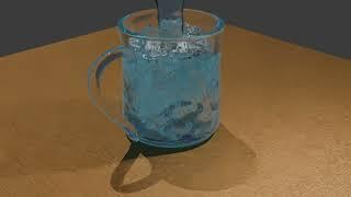 Симуляция воды в программе Blender, Blender + addon Flip Fluids. Реалистично?