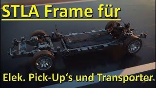 Elektrische Pick-Up's und Transporter: Neue STLA Frame Plattform von STELLANTIS