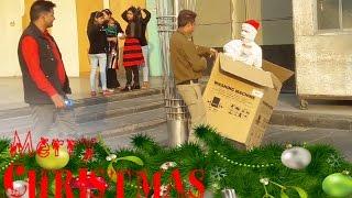 SANTA MUMMY BOX PRANK | REACTIONS | MERRY CHRISTMAS