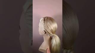 Braided ponytail #hairstyle