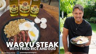 Goma At Home: Wagyu Steak With Fried Rice And Egg