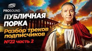 ПУБЛИЧНАЯ ПОРКА 22 ЧАСТЬ 2 #сведениетрека #сведениевокала