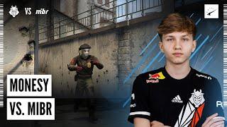 m0NESY clutches 1v4 against MIBR - BLAST Premier Spring Groups 2022