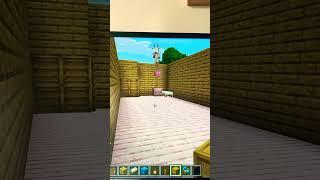My friend made a tall lamp in Minecraft