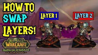 TBC CLASSIC - How to Swap Layers for Gold Farm Advantage