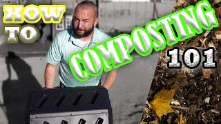 COMPOSTING in Cali! Amazing new laws | Composting 101 for Beginners