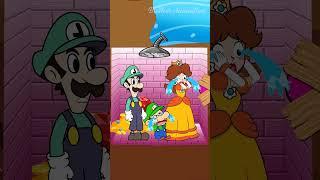 POV The "Who is the Smartest?" challenge - Daisy, Princess Peach vs Mario  #mario #supermario