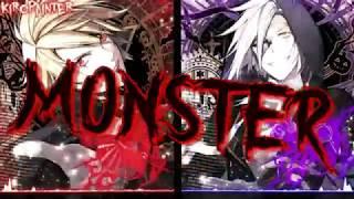 Nightcore - Monster (Metal Version) | (Switching Vocals)