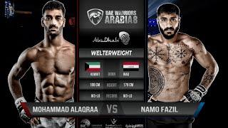  UAE Warriors 31 - Mohammad Alaqraa VS Namo Fazil الكويتي محمد الاقرع ضد العراقي نامو فاضل