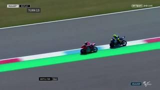 Yamaha touched Ducati's ass