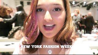 I WENT TO A NYFW SHOW?! (VLOG)