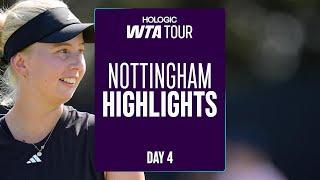 Day 4 in Nottingham featuring Tasuon, Kessler, and more | WTA Multi Match Highlights