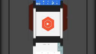 membuat logo youtube studio di pixellab #shorts