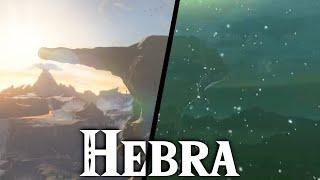 How Hebra has Changed! BotW vs TotK | HYRULE COMPARISONS