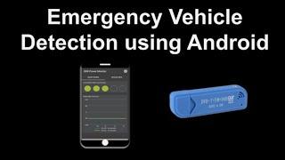 TETRA Emergency vehicle detection using Android SDR Power Monitor and RTL-SDR Dongle