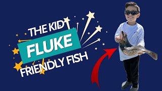 Kid Friendly Fishing - Fluke Fishing Reynolds Channel , NY Flounder Fishing