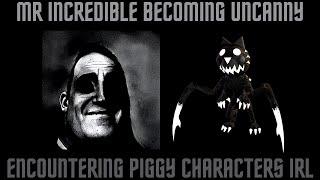 (POV: You encounter these Piggy characters IRL) Mr Incredible Becoming Uncanny Meme