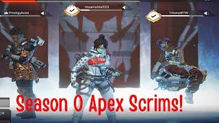 TSM ImperialHal Season 0 Apex Scrims! | Apex Legends Nostalgia