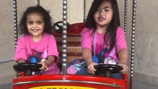 Milaniya driving with Sheena