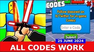 *ALL CODES* Saber Battle Simulator ROBLOX | 6/25/2024