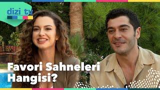 Burak Deniz ve Su Burcu Yazgı Coşkun'a favori sahnelerini sorduk!  @birgecemasali