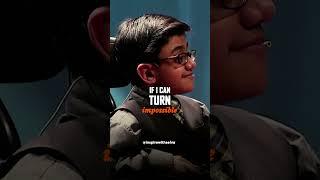 Sparsh Shah - Turning The Impossible Into Possible #shorts #shortsfeed #shortsvideo #motivation